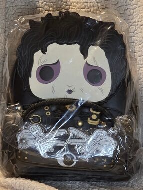 POP By Loungefly NYCC 2021 Virtual Con Edward Scissorhands Cosplay Mini Backpack